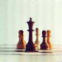 Ícono abstracto de un tablero de ajedrez.